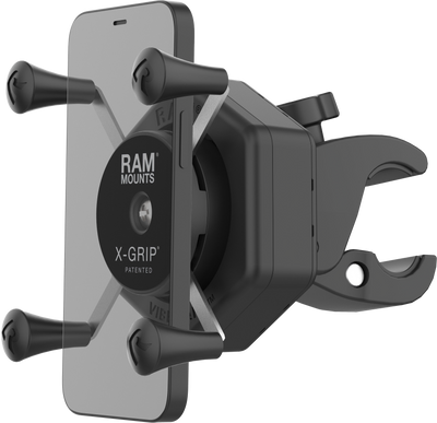 X Grip Vibe Safe Phone Mount With Small Tough Claw