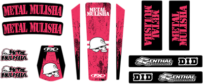 FACTORY EFFEX Trim Kit Graphic - Metal Mulisha - Honda 23-50360