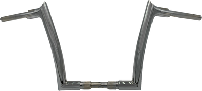 FAT BAGGERS INC. 1-1/2" EZ Install Pointed Top Handlebar - 12" - Chrome 848012