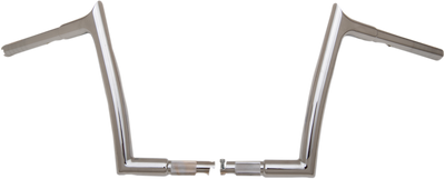 FAT BAGGERS INC. 1-1/4" EZ Install Pointed Top Handlebar - 10" - Chrome 907010