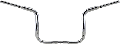 FAT BAGGERS INC. 1-1/2" EZ Install Rounded Top Handlebar - 12" - Chrome 813012