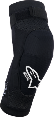 Bionic Plasma Yth Knee Protc Blk/Red/Wht Lg/Xl