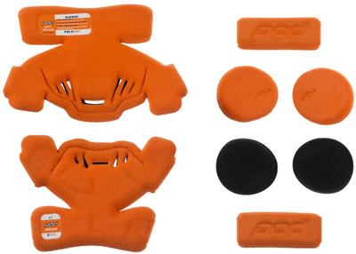 K1 Knee Brace Pad Set Orange Ym (Left)