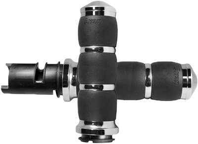 Velvet Air Chrome Twist Grip