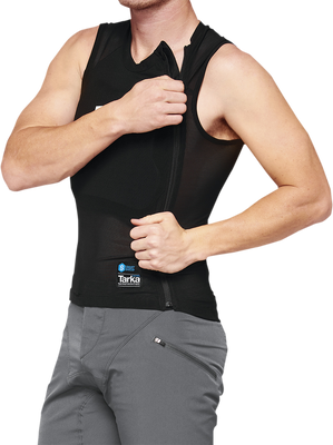 100% Tarka Body Armor - Vest - Black - Large 70012-00003
