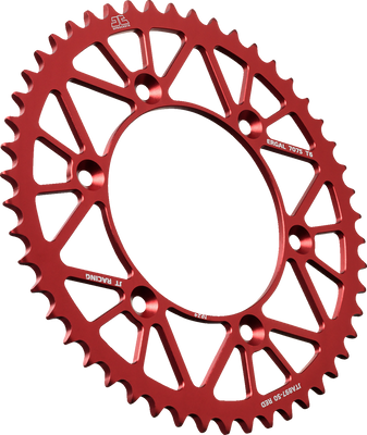 JT SPROCKETS Rear Sprocket - Aluminum - 50 Tooth - Red - Gas Gas/Husqvarna/Husaberg/KTM JTA897.50RED