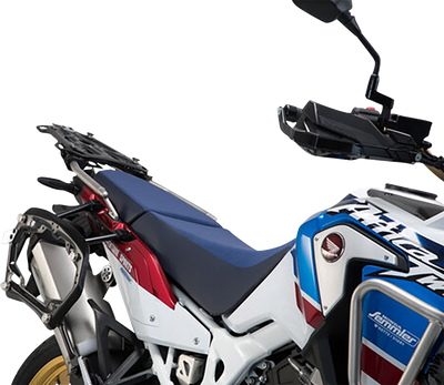 SW-MOTECH TRAX ADV Aluminum Case System - Black - Honda Africa Twin '18-'24 KFT.01.890.70000/B