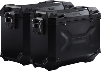 SW-MOTECH TRAX ADV Aluminum Case System - Black - Suzuki V-Strom 1050 '20-'24 KFT.05.936.70000/B