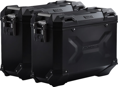 SW-MOTECH TRAX ADV Aluminum Case System - Black - Ducati Multistrada 1200 '10-'14 KFT.22.140.70000/B