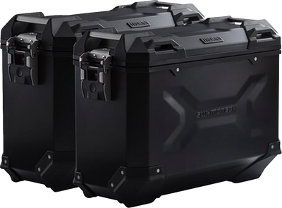 SW-MOTECH TRAX ADV Aluminum Case System - Black - BMW F 650 GS/G 650 GS '99-'15 KFT.07.094.70000/B