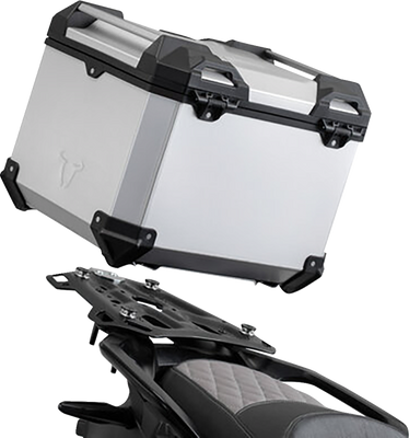 SW-MOTECH TRAX ADV Top Case System - Silver - Moto Guzzi V85TT '19-'24 GPT.17.925.70000/S