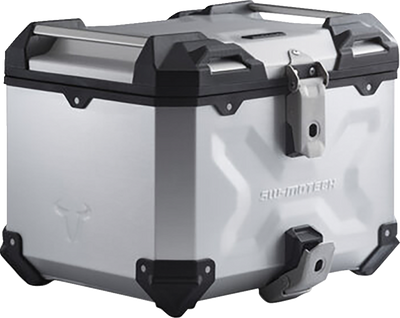 SW-MOTECH TRAX ADV Top Case System - Silver - Moto Guzzi V85TT '19-'24 GPT.17.925.70000/S