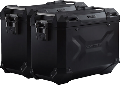 SW-MOTECH TRAX ADV Aluminum Case System - Black - BMW F 650 GS/G 650 GS '99-'15 KFT.07.094.70100/B