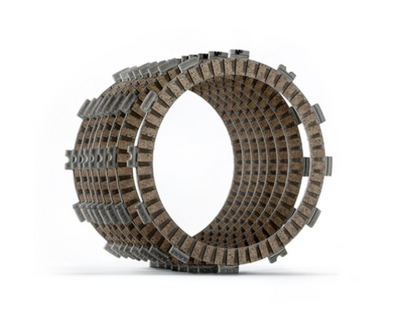 Hinson Clutch 76-79 Yamaha RD400 Clutch Plate Kit - Set of 7 - Fiber
