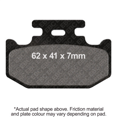 EBC 14-16 Yamaha YXM 700 Viking (w/Parking Brake) Front Left FA-SFA-X Brake Pads