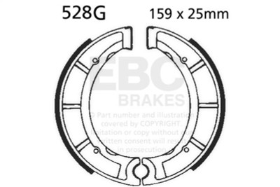 EBC 1989 Yamaha Pro Hauler Pro 4 YFU1TW Front Left/Right HH Brake Pads