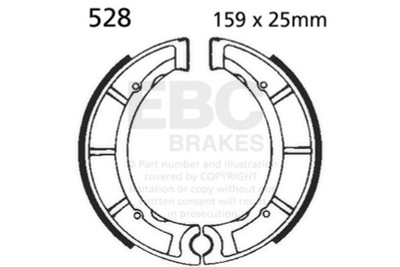 EBC 1989 Yamaha Pro Hauler Pro 4 YFU1TW Front Left/Right FA-SFA-X Brake Pads