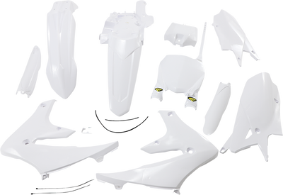 CYCRA Body Kit - Powerflow - White - Yamaha - YZ 1CYC-9327-42