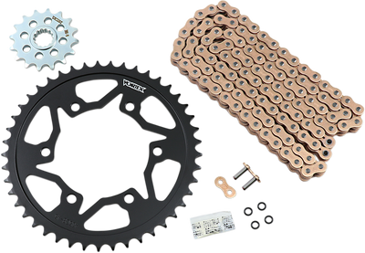 VORTEX Chain and Sprocket Kit - WSS - Gold - Yamaha YZF-R6 CKG6132
