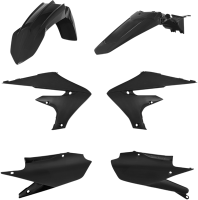 ACERBIS Standard Body Kit - Black - Yamaha - YZ/WR '18-'24 2685910001