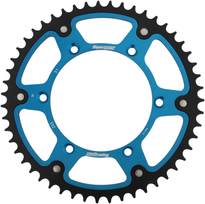 SUPERSPROX Stealth Rear Sprocket - 51 Tooth - Blue - Yamaha RST-245-51-BLU