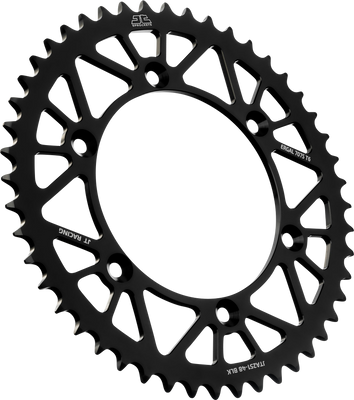 JT SPROCKETS Rear Sprocket - Black - 48 Tooth - Yamaha JTA251.48BLK