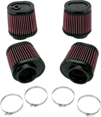 K & N Clamp-On Air Filters - Yamaha RU-2989
