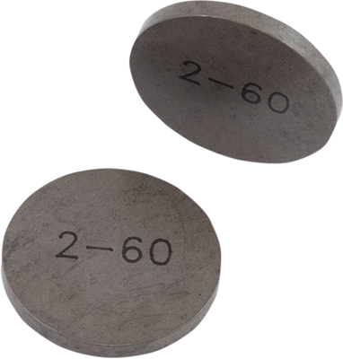 K&L SUPPLY Valve Shim - 25.00 mm x 2.60 mm - Honda | Yamaha 13-7622