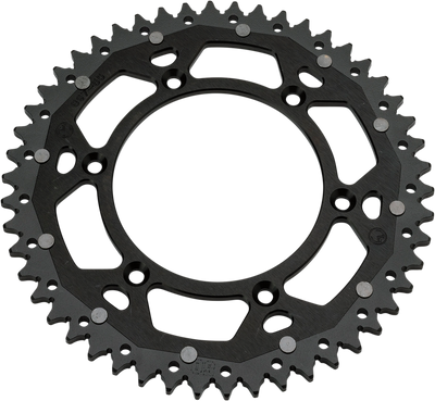 MOOSE OFFROAD Dual Sprocket - 49 Tooth - Black - Yamaha 1210-251-49-10X