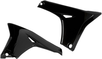 ACERBIS Radiator Shrouds - Lower - Black - Yamaha - YZ/WR '14-'19 2374150001