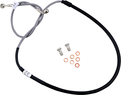 GBRAKES Brake Line Kit - Stainless Steel FK003D962-1