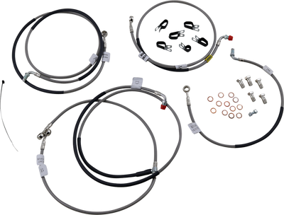 GBRAKES Brake Line - Stainless Steel FK003D811-6