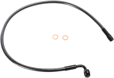 MAGNUM SHIELDING Brake Line - 10 mm-90° - 27" - Black Pearl AS47227