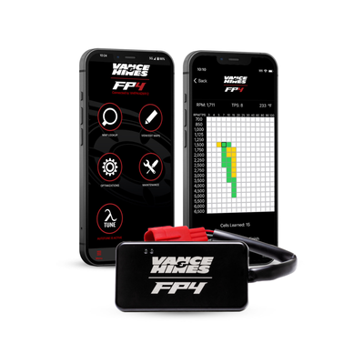Vance and Hines Fuelpak FP4 Bluetooth EFI tuning module with direct diagnostic connector for Harley Davidson motorcycles