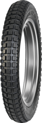 Dunlop Geomax TL01 rear dirt bike trials tire 120/100R18 68M radial compliant off-road carcass for trials and hard-enduro bikes including Beta Evo, GasGas TXT, and Montesa Cota.