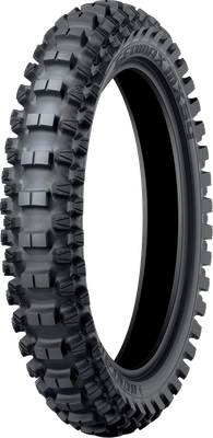 Dunlop Geomax MX54 rear tire showing tread and sidewall