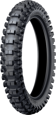 Dunlop Geomax MX54 rear tire showing tread and sidewall