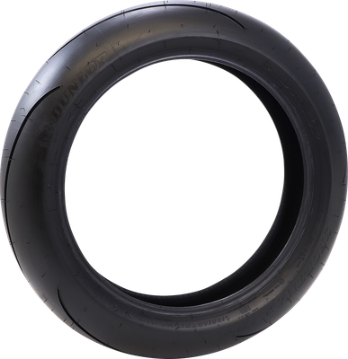 Dunlop Sportmax Q5 rear tire, side view