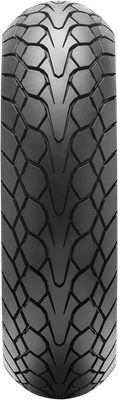 A high-resolution studio product photograph of the Dunlop Mutant rear crossover motorcycle tire in 170/60ZR17 72W sizing, isolated against a bright, solid white background. The tire is shown standing upright at a three-quarter perspective to showcase its distinct all-weather crossover tread layout. The tread features aggressive directional grooves and high-density siping for superior wet-weather water evacuation, alongside multi-segment block geometry engineered for sport, adventure, and crossover performance, finished with crisp embossed sidewall markings along its matte black rubber casing.