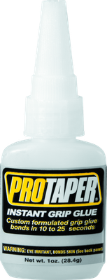 ProTaper Instant Grip Glue 1 oz bottle, front view
