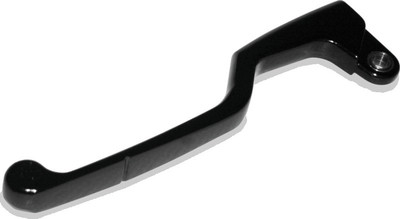 A high-resolution studio product photograph of a ProTaper Profile Replacement Lever in black, set against a clean white background. Displayed at a front-three-quarter angle, the forged aluminum replacement lever features a gloss black finish, precision pivot mounting points, and an embossed ProTaper logo near the outer ball end.