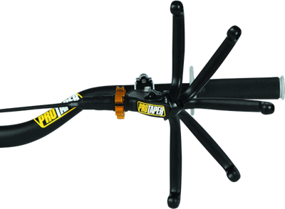 ProTaper Profile Pro clutch perch on a handlebar showing the lever adjustment range