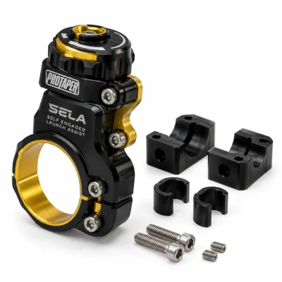 ProTaper SELA Self-Engaged Launch Assist motocross start device kit with mounting hardware