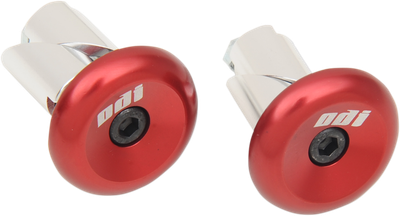 ODI Aluminum Handlebar End Plug - Red