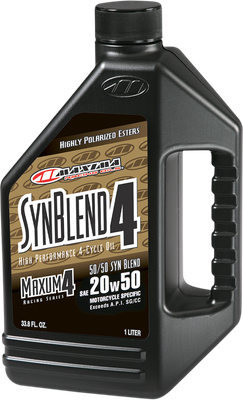 Maxima SynBlend 20W-50 1 liter bottle, part 35901B