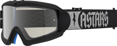 ALPINESTARS GOGGLES Youth Vision Goggle - Atrox - Black/Silver - Silver Mirror Lens 5140327-1728