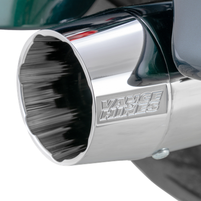 Vance & Hines Blackbird 450 slip-on mufflers 16792 in Chrome, view 2