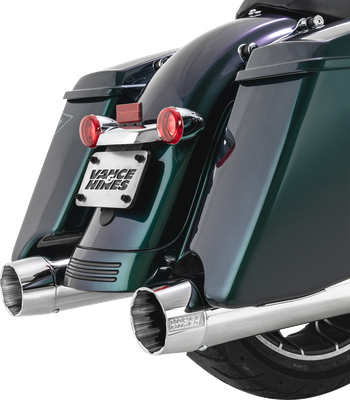 Vance & Hines Blackbird 450 slip-on mufflers 16792 in Chrome, view 3