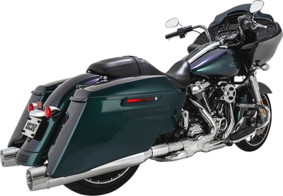 Vance & Hines Blackbird 450 slip-on mufflers 16792 in Chrome, view 4