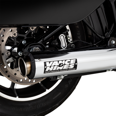 Vance & Hines Supersport slip-on muffler 16746 in Chrome, view 4